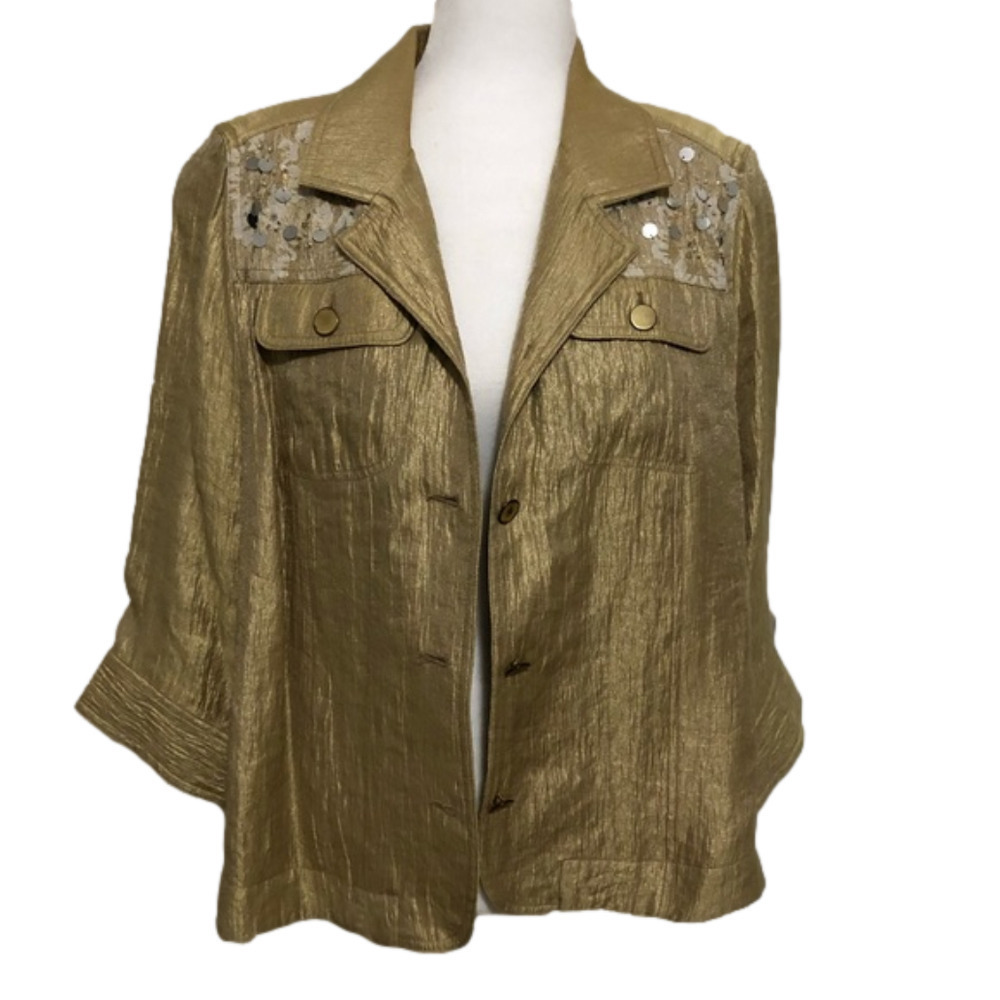 TanJay Good Embellished Jacket with Pockets